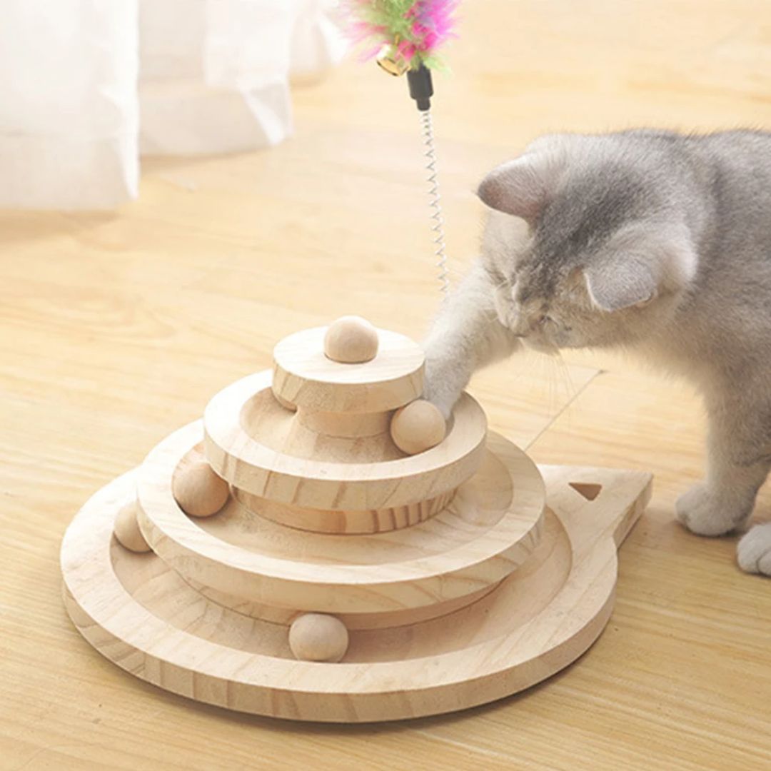 Juguete para gato | CatspinTower™