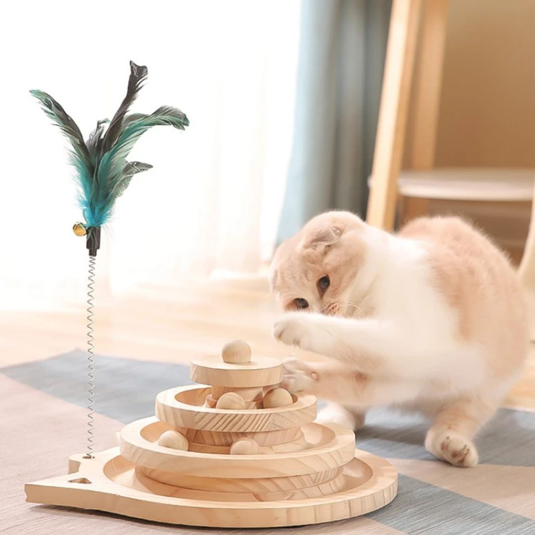 Juguete para gato | CatspinTower™