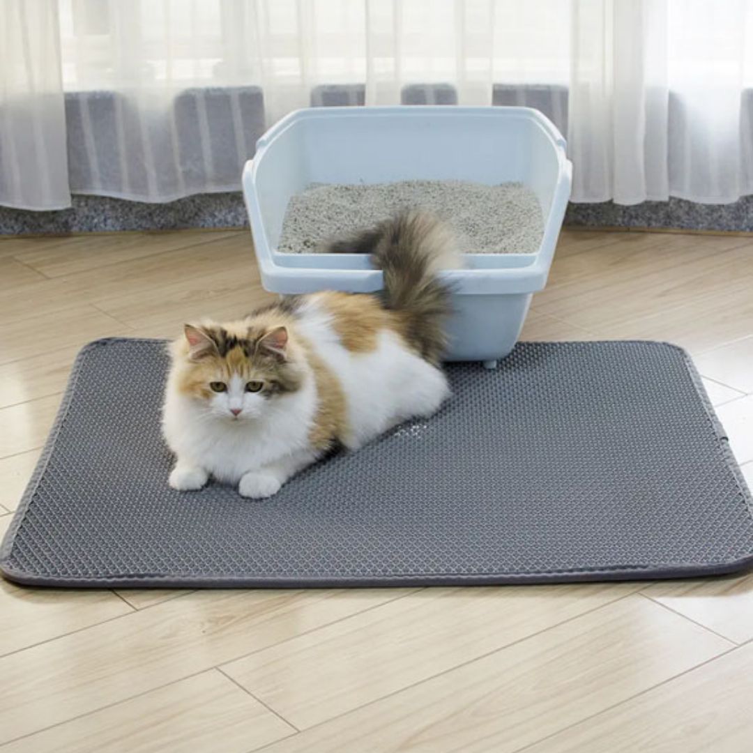 Alfombrilla para caja de arena de gato | PurifyPaws™